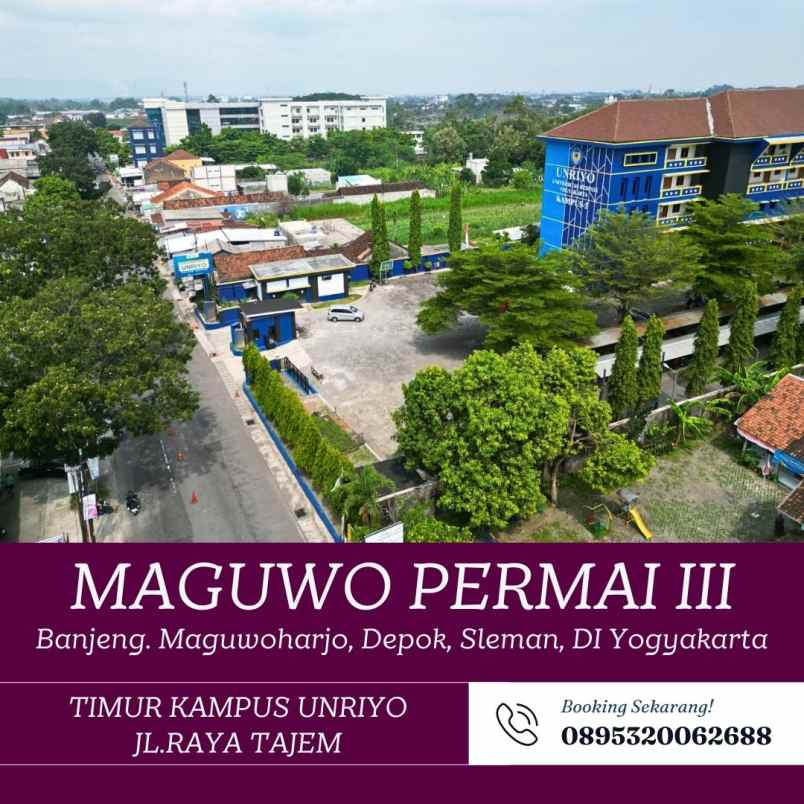 dijual tanah banjeng maguwoharjo depok