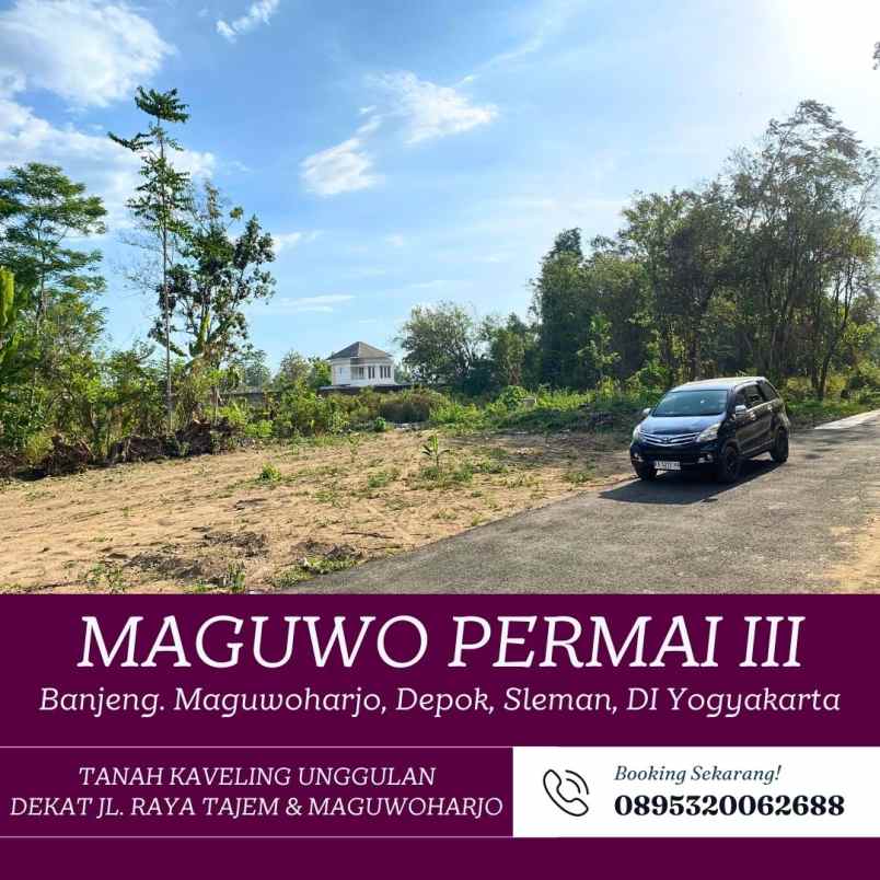 dijual tanah banjeng maguwoharjo depok