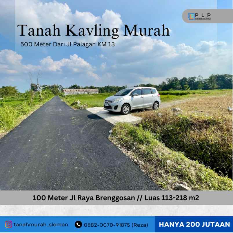 dijual tanah brengosan donoharjo