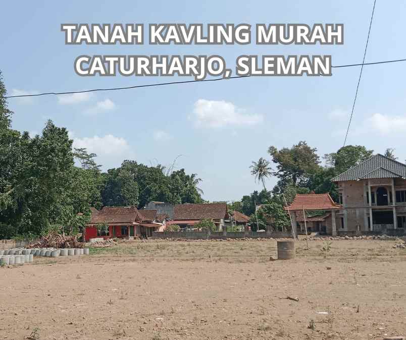 dijual tanah caturharjo sleman di