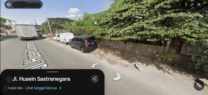 dijual tanah jalan husein sastra negara