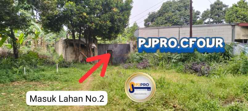 dijual tanah jalan pamegarsari