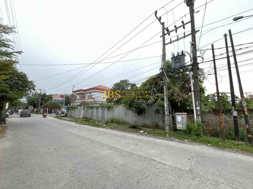 dijual tanah jalan pasar 3 tapian nauli
