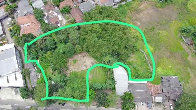 dijual tanah jalan raya pemda tigaraksa