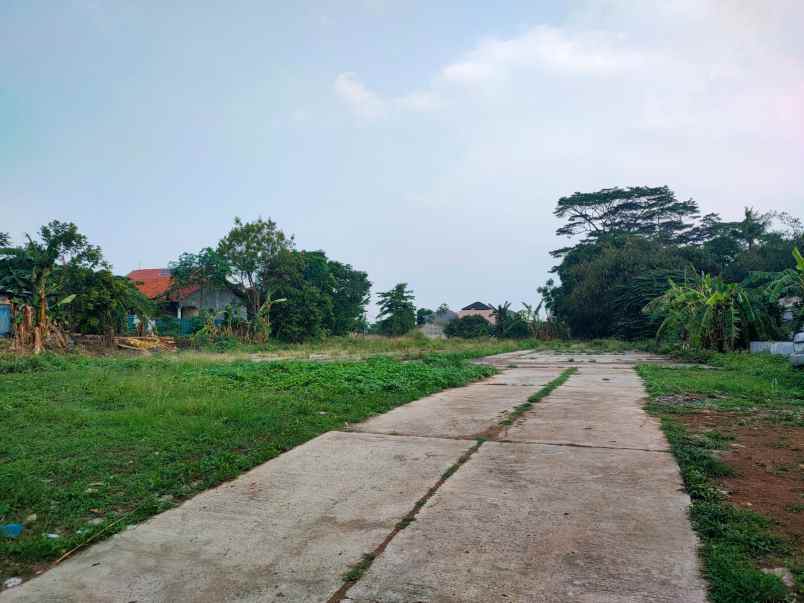 dijual tanah jalan raya wibawa mukti