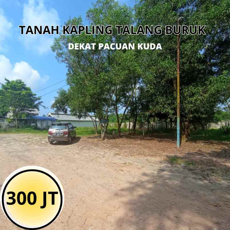 dijual tanah jalan talang buruk