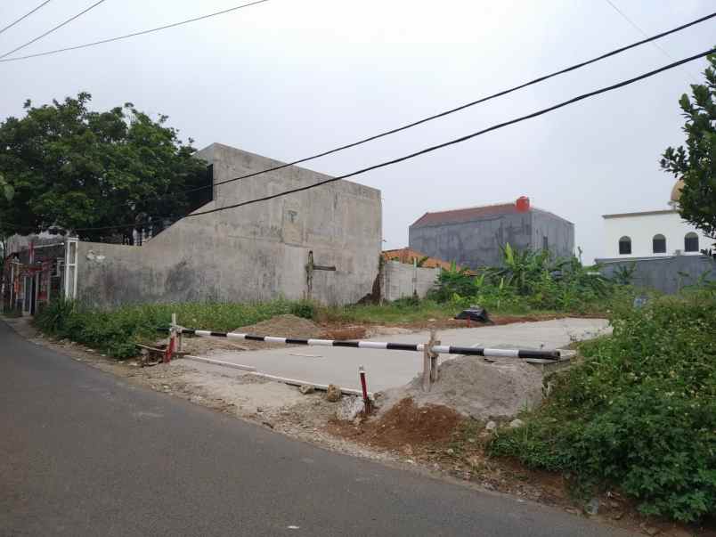 dijual tanah jl ciliwung 46 pd rajeg