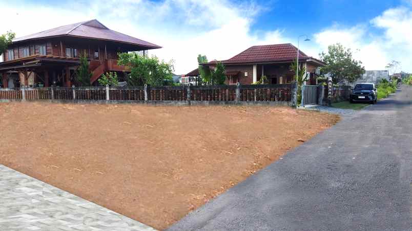 dijual tanah jl damai sinduharjo