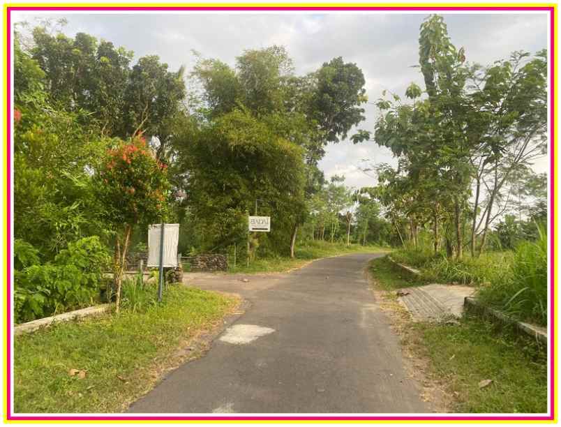 dijual tanah jl kaliurang km 12