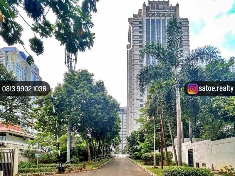 dijual tanah jl widya chandra senayan