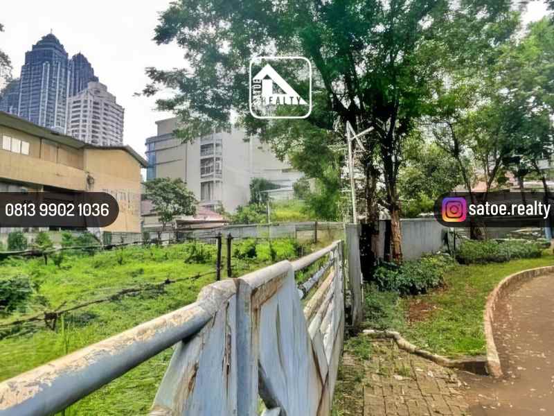 dijual tanah jl widya chandra senayan
