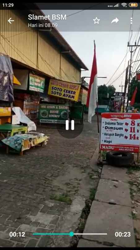 dijual tanah kav deplu pondok aren kreo