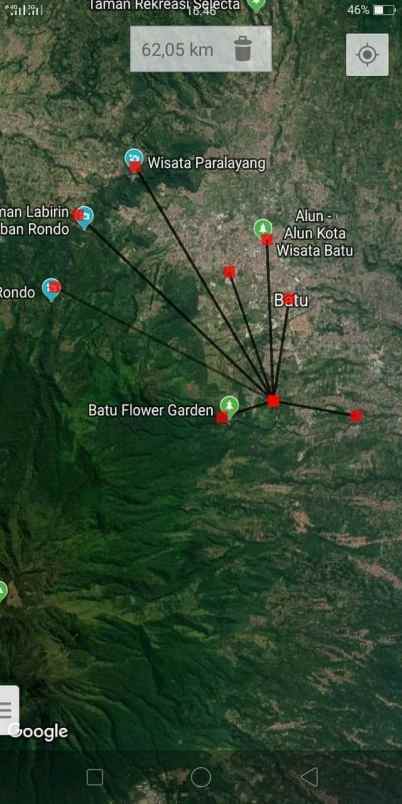 dijual tanah lokasi jalibar kota batu malang