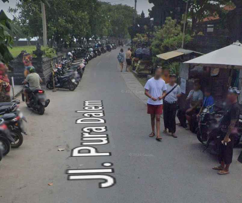 dijual tanah murah depan pantai canggu bali