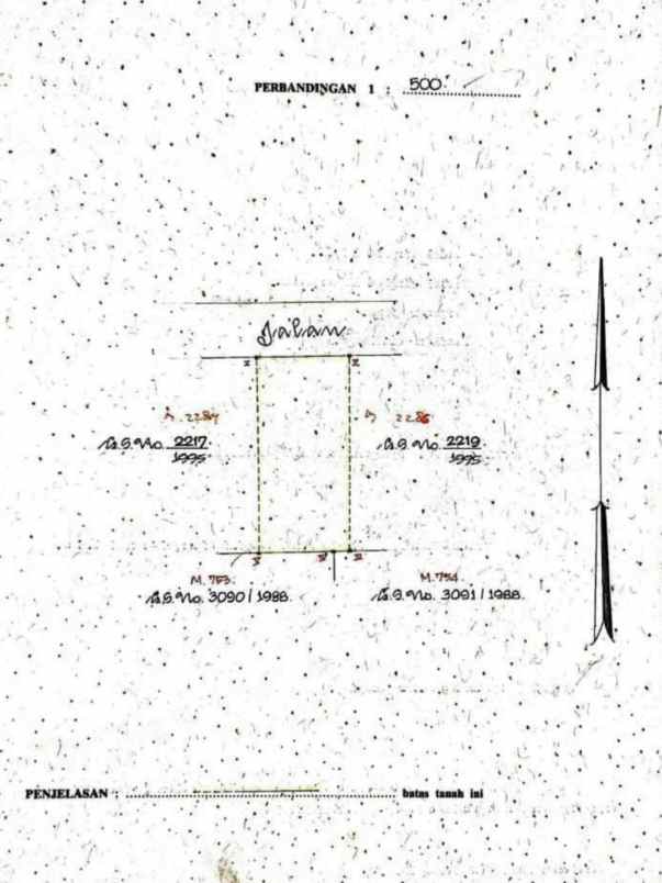 dijual tanah sekar tunjung
