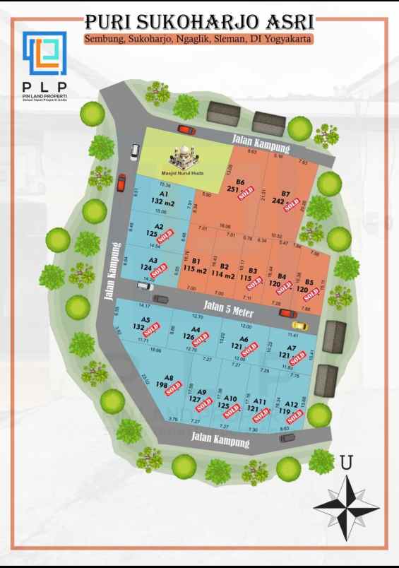 dijual tanah sembung sukoharjo ngaglik