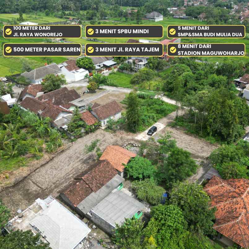 dijual tanah tonggalan wedomartani