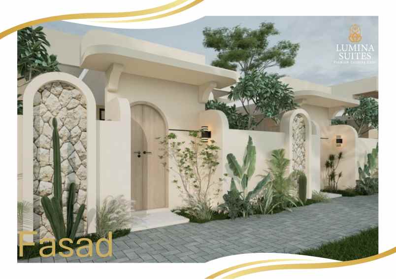 dijual unit villa lumina suites lokasi premium