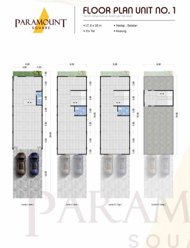 dijual villa jalan bambu 2 sutomo ujung