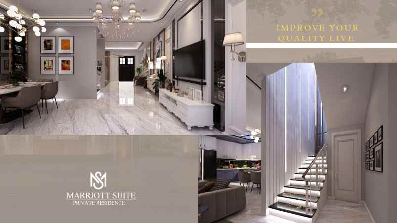 dijual villa komplek marriot suite