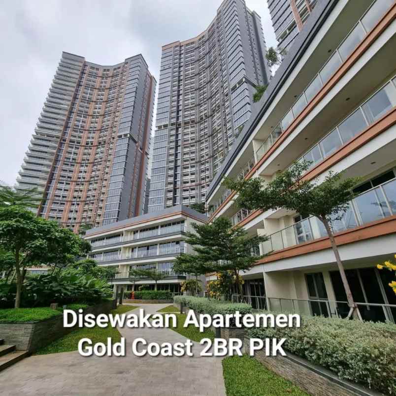 disewakan apartemen gold coast tower atlantic pik 3br