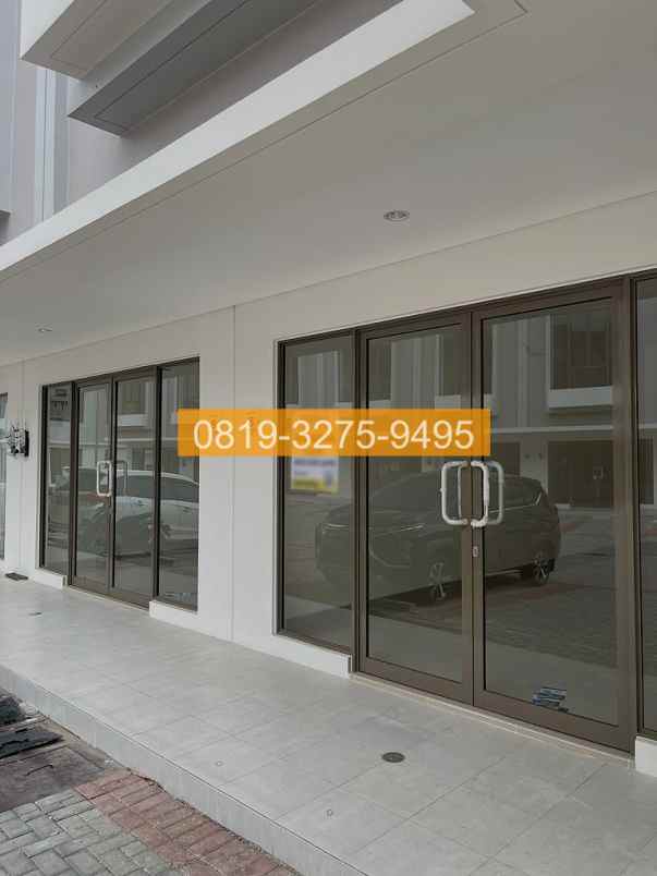 disewakan ruko gudang kantor jl boston barat i medang