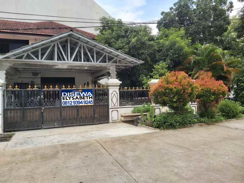 disewakan rumah bangun cipta sarana