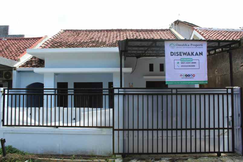 disewakan rumah perumahan brawijaya kel