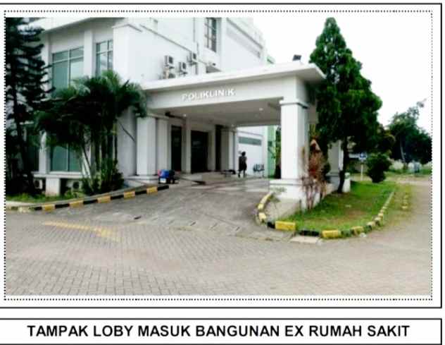 ex rumah sakit di jl aria putra ciputat tangsel