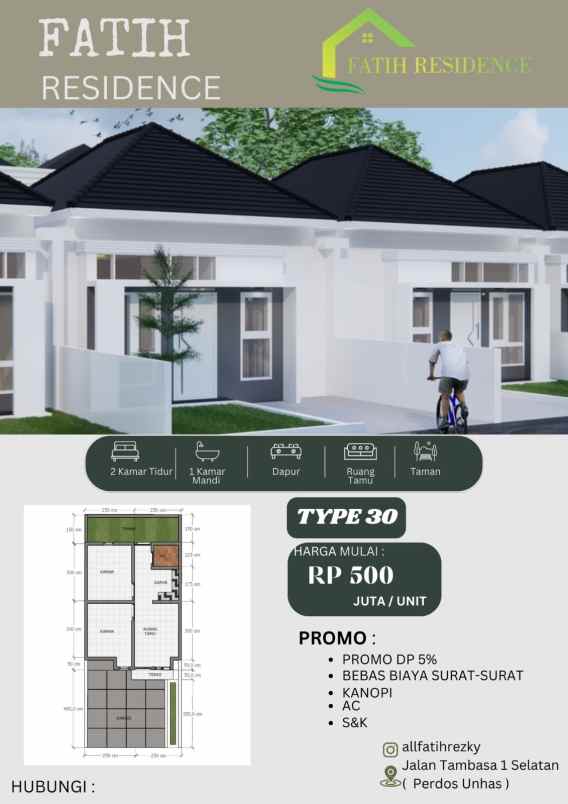 fatih residence perumahan tamalanrea jaya