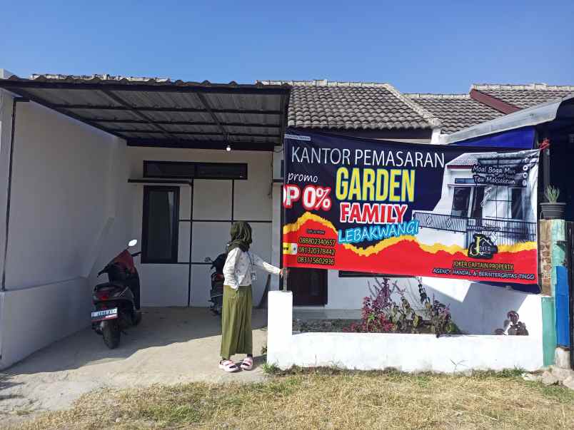 garden family lebakwangi kpr tanpa dp