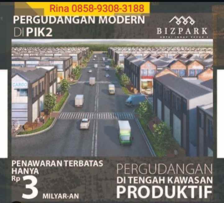 gudang bizpark pik 2 multi fungsi ready