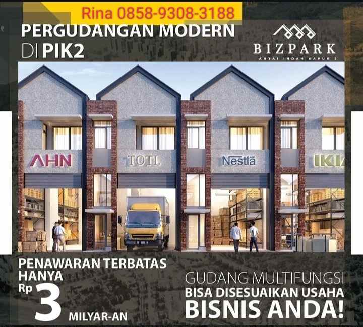 gudang bizpark pik 2 multi fungsi ready