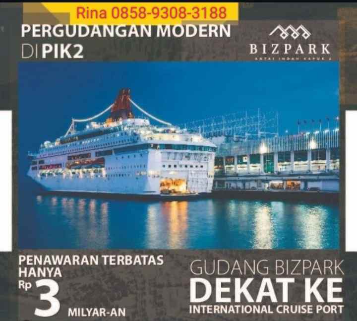 gudang bizpark pik 2 multi fungsi ready