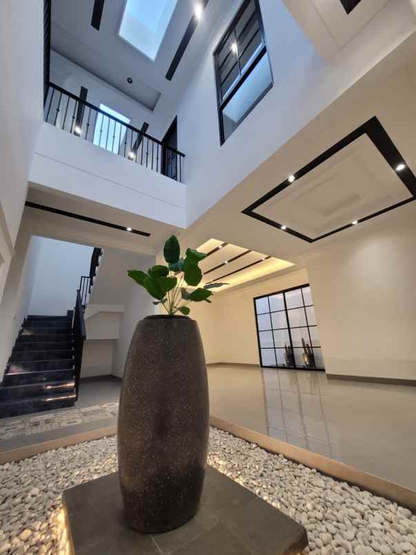 house for sale kertajaya indah modern style 2 lantai