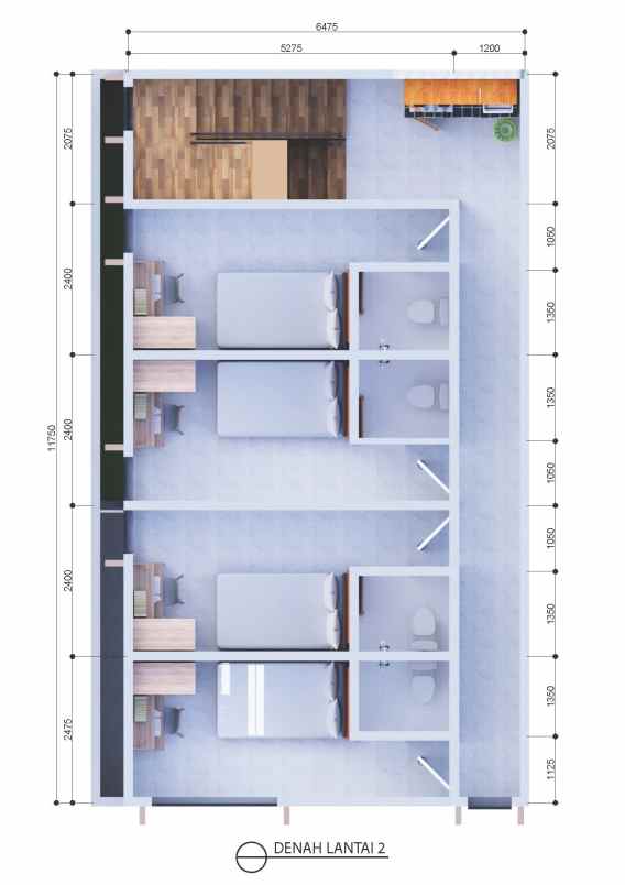 investasi kost kosan samping kampus ui depok kukusan