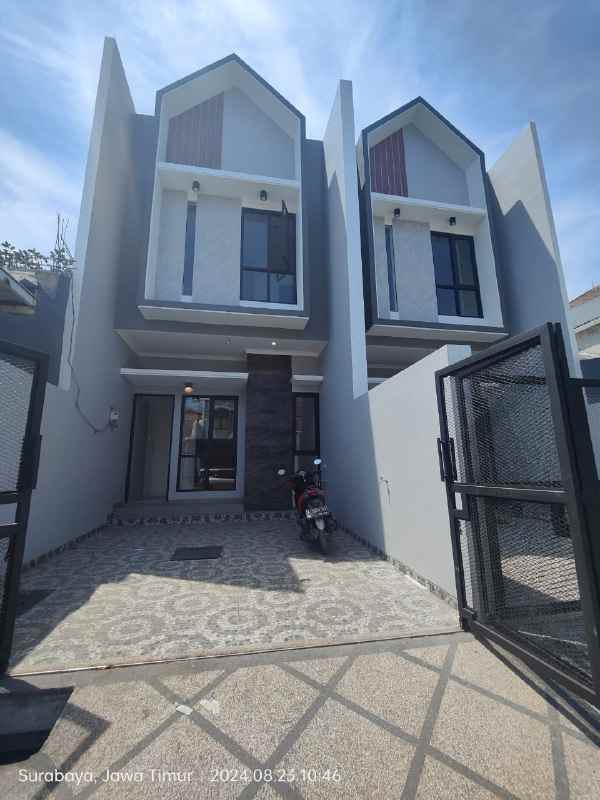 jual rumah baru gres siap huni di sutorejo surabaya