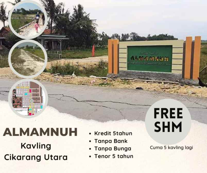 kavling almamnuh cikarang utara