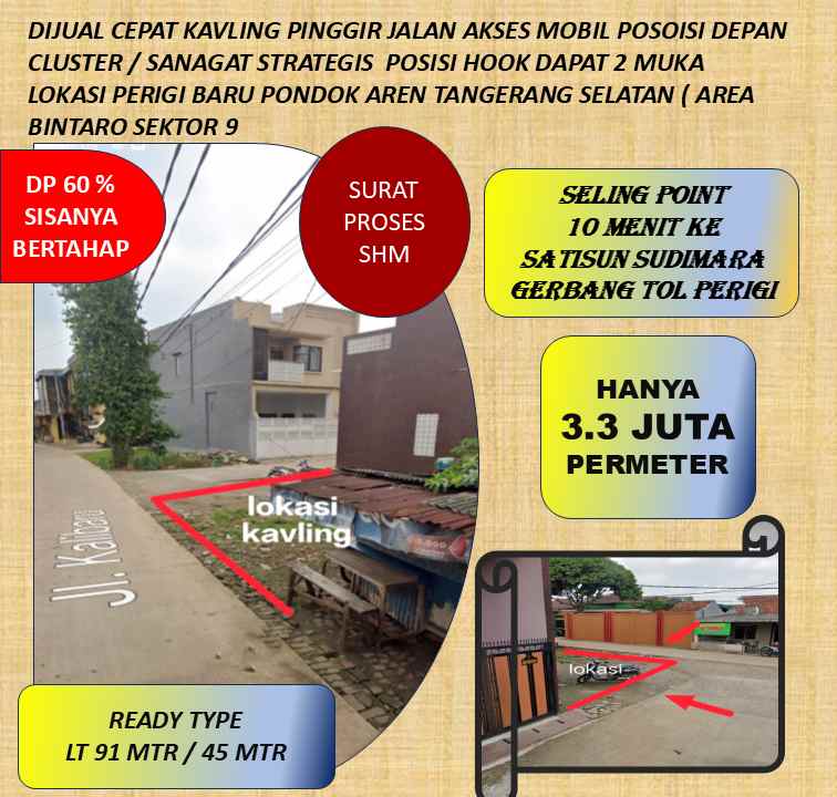 kavling dalam cluster harga ekonomis