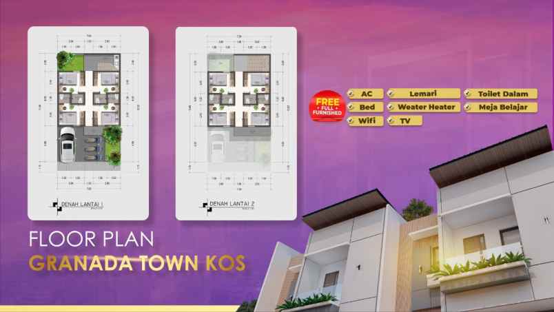 kos kosan dekat m2100 cikarang town kost