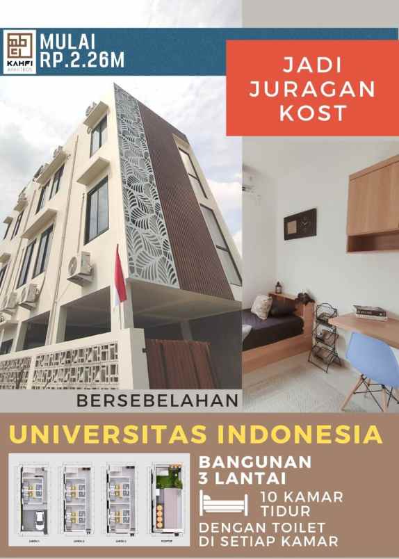 kost jl joglo kukusan beji