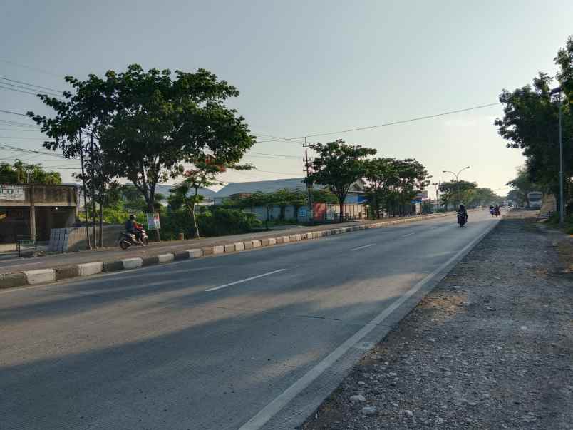 lahan disewakan lokasi nol jalan raya babat lamongan