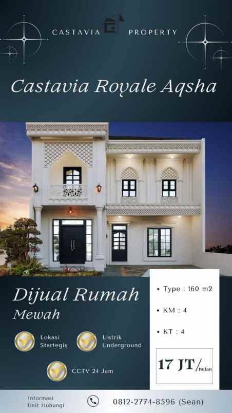 perumahan castavia royal aqsha