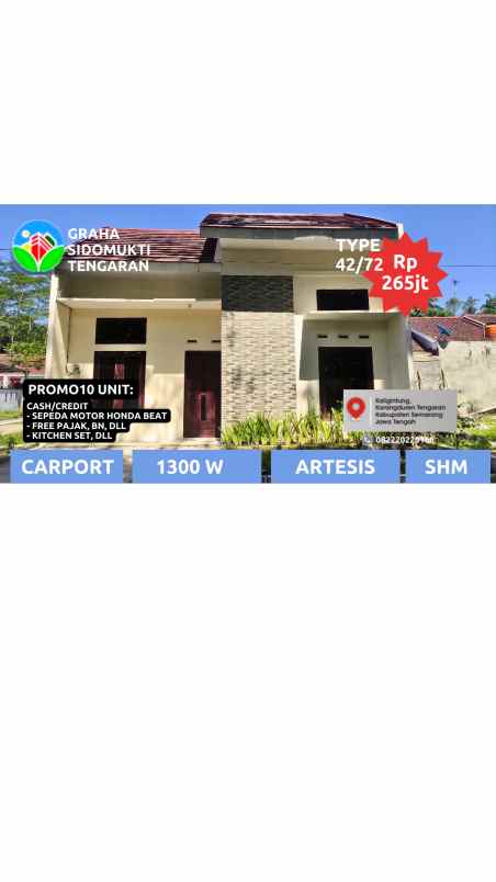 promo rumah dp suka suka