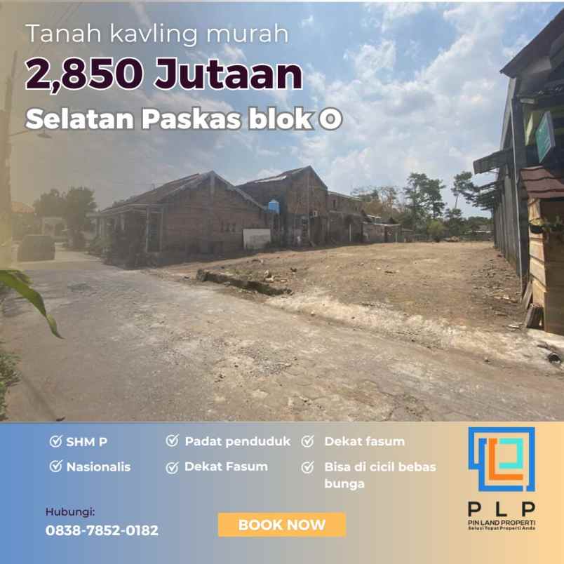 promo spesial tanah kavling strategis area jec blok o