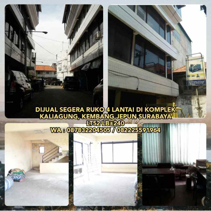 ruko gudang kantor komplek kaliagung kembang