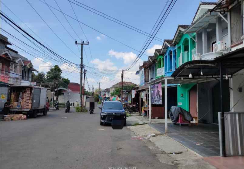 ruko murah perum taman kenari tanah baru bogor utara