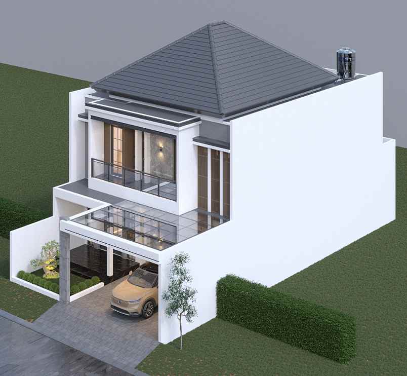 rumah baru modern lokasi araya malang