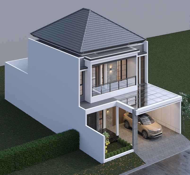 rumah baru modern lokasi araya malang