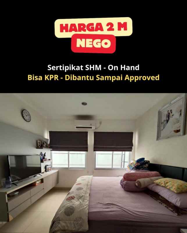 rumah dijual cluster la seine jakarta garden city